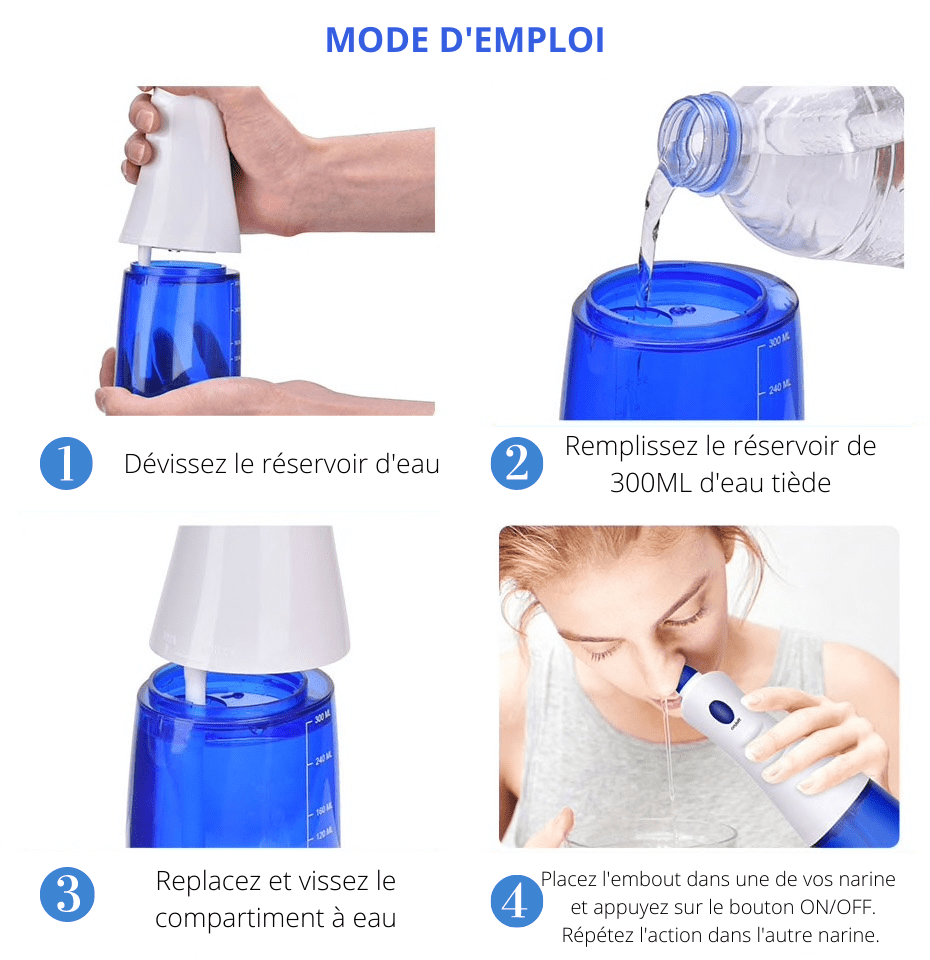 Irrigateur nasal électrique