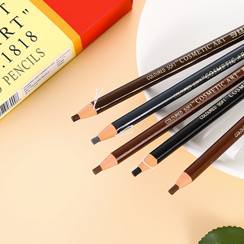 5x Crayons à sourcils longue tenue - Pas besoin de tailler