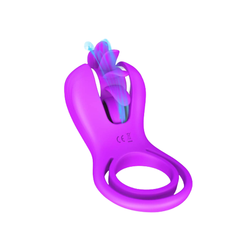 DOUBLE RING - Jouet pour couple à double anneau rotatif