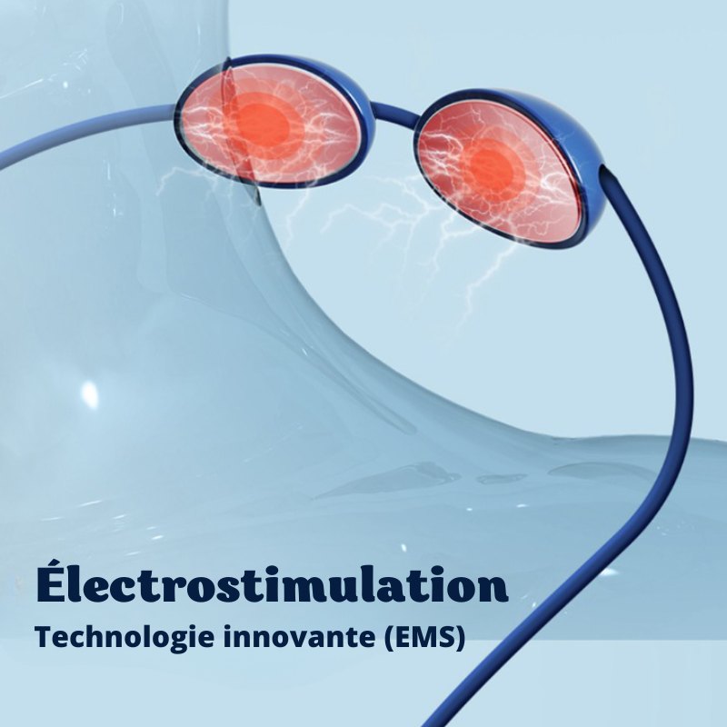 Mini masseur chauffant pour cervicales - 5 Modes & 15 intensités