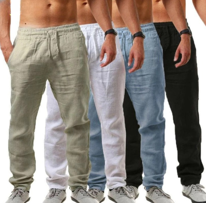 Pantalon en lin pour homme - Collection 2023