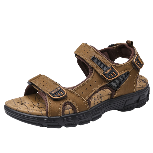 Sandales d'été en cuir pour homme