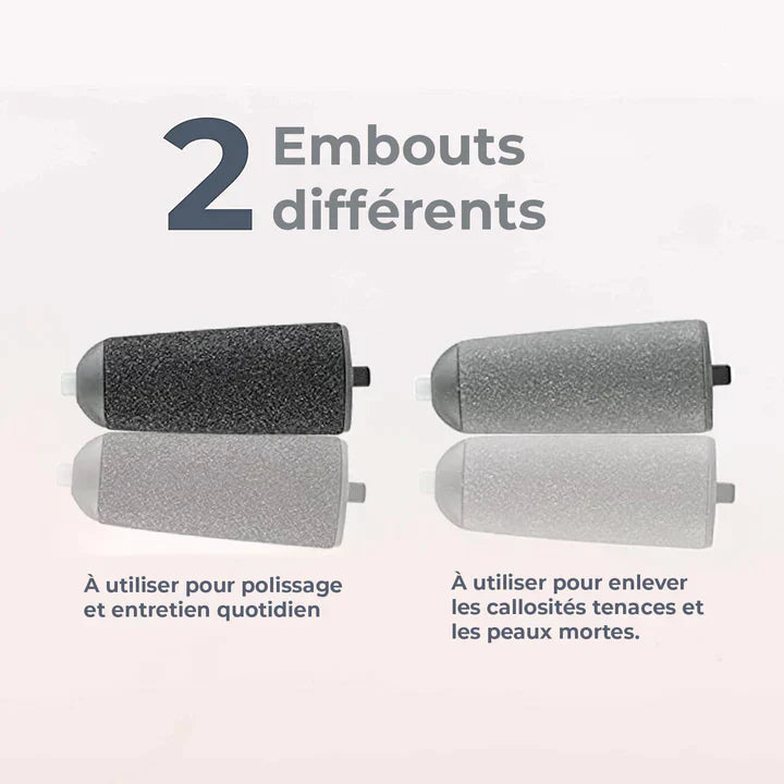 Lime électrique anti-callosité pour pied