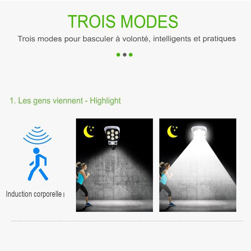 Lampe Solaire Rotative