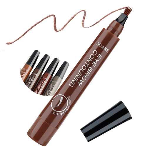 BROW PEN - Stylo feutre à sourcils 4 pointes précises - 1 ACHETÉ = 1 OFFERT