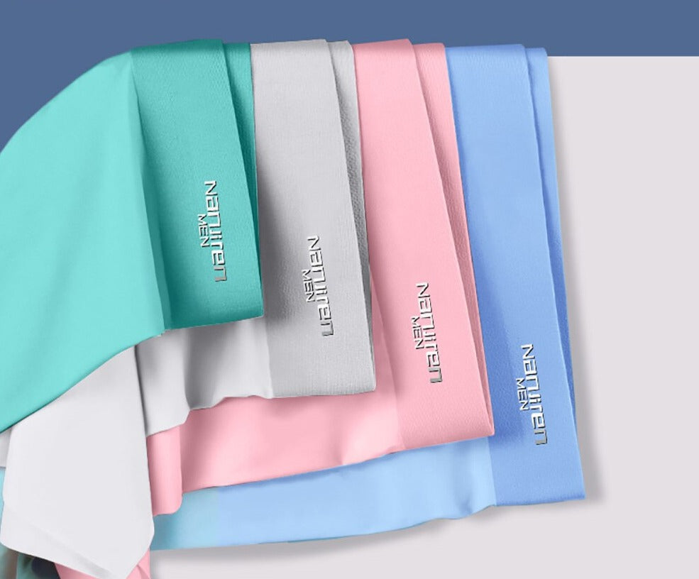 Lot de 4 boxers en soie glacée antibactériens