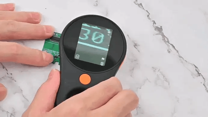 Microscope Loupe Numérique Portable 500X avec 8 LEDs Écran IPS 2 pouces