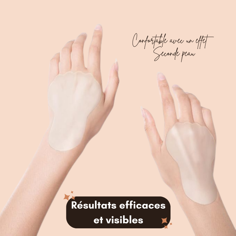 2x Patchs anti-rides réutilisables - Spéciales Mains