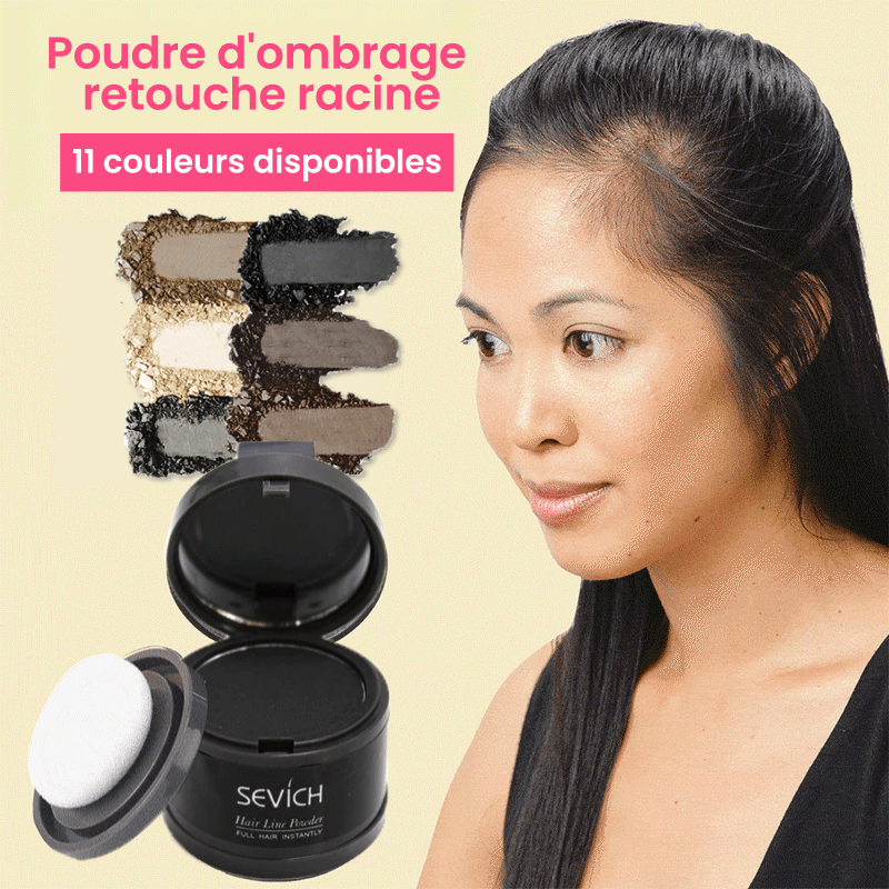 Poudre d'Ombrage Capillaire Retouche Racines