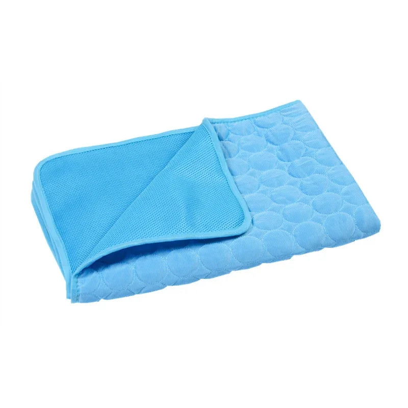 Tapis rafraîchissant d'été pour chat et chien — maille respirante, couchage confortable
