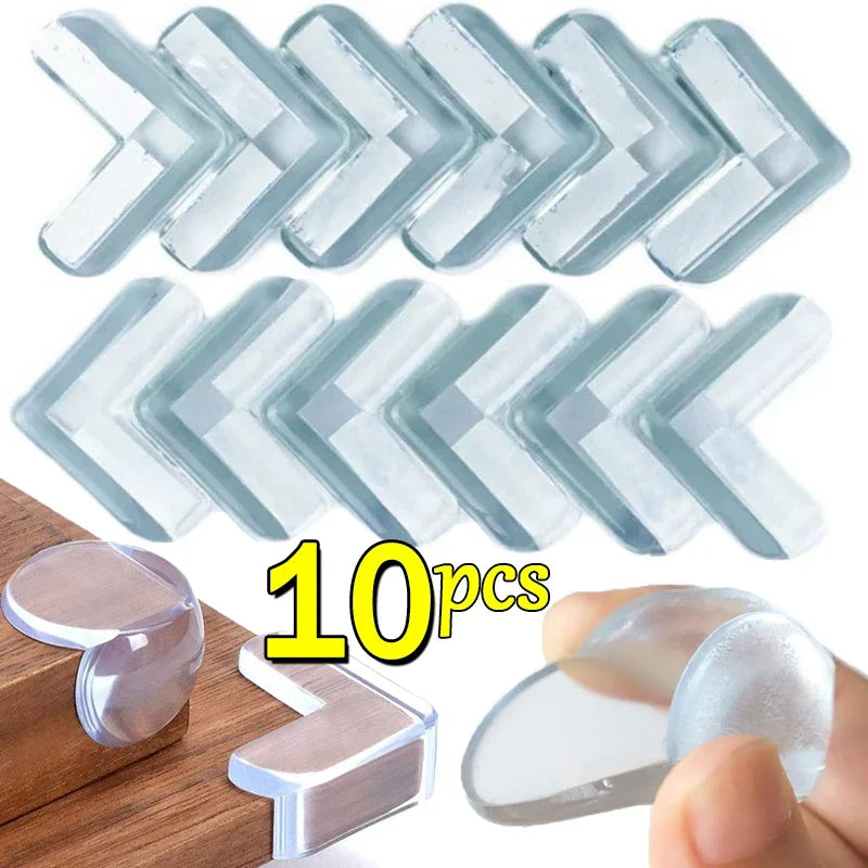 Lot de 10 Protèges Coins de Table en Silicone