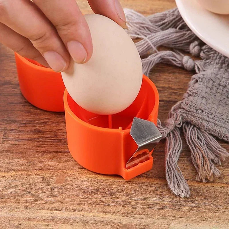Ouvre-Oeuf Pratique en Acier inoxydable