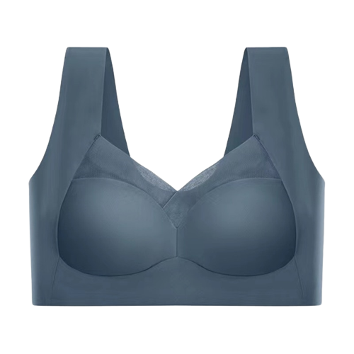 Brassière en soie glacée sans armatures