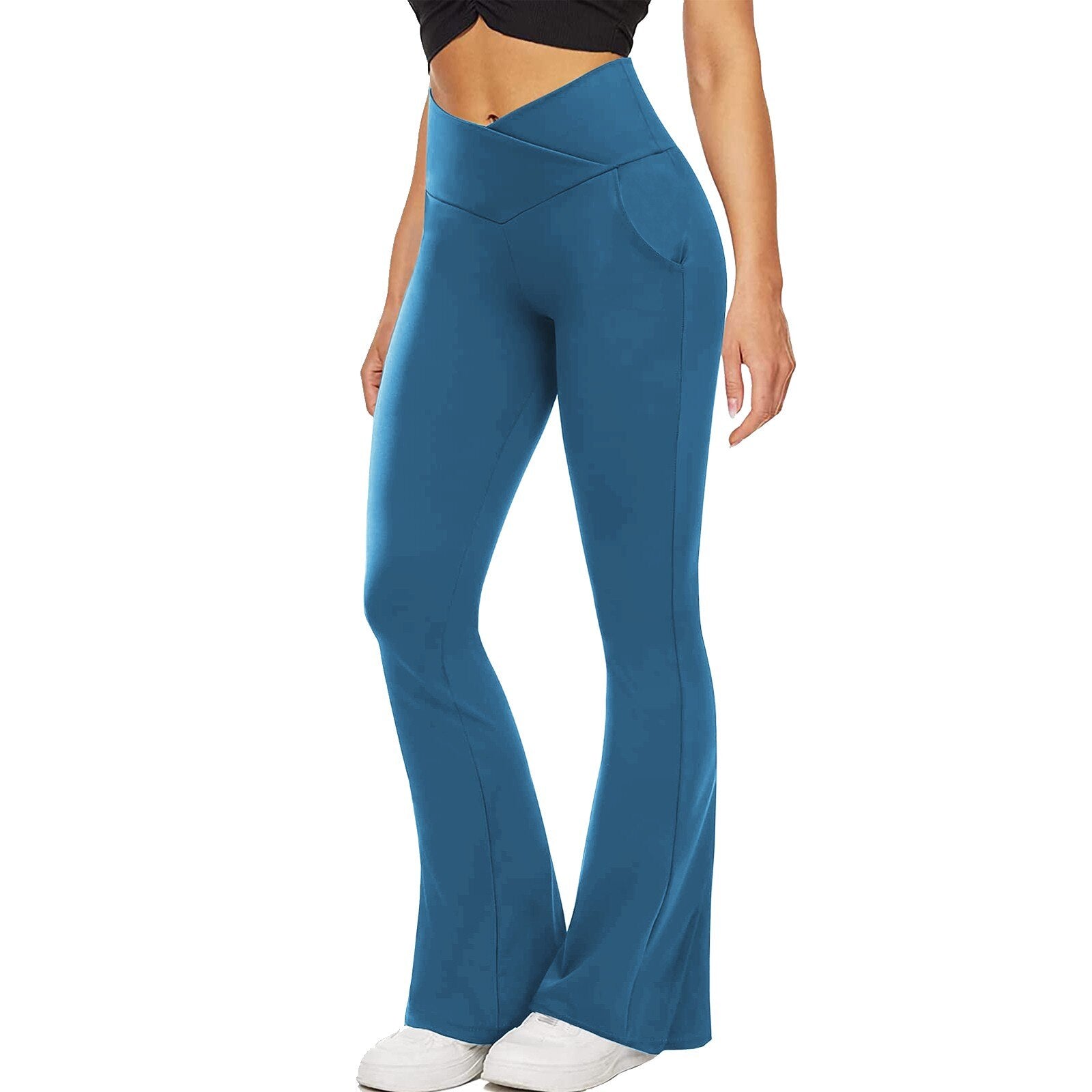 Legging évasé confort + Effet ventre plat