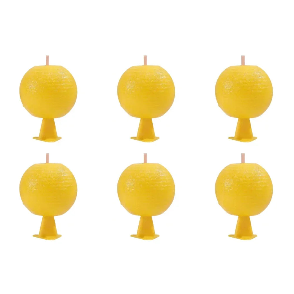 Lot de 6 Sphères Collantes Piège à Mouches