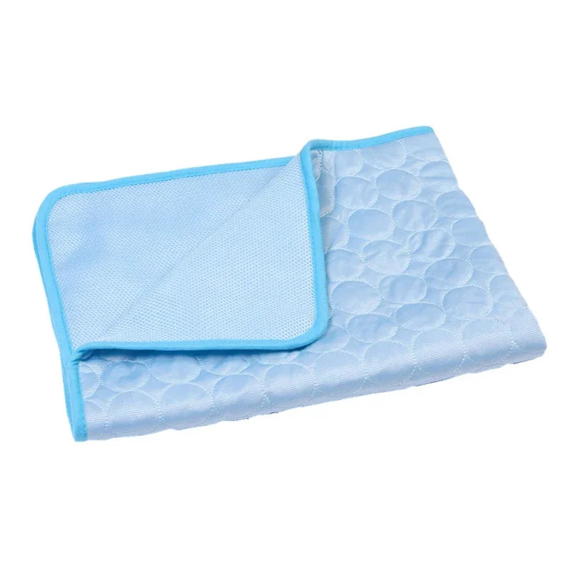 Tapis rafraîchissant d'été pour chat et chien — maille respirante, couchage confortable