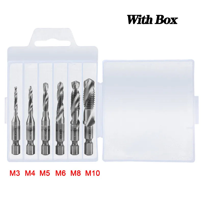 6Pcs Box Argenté - Court