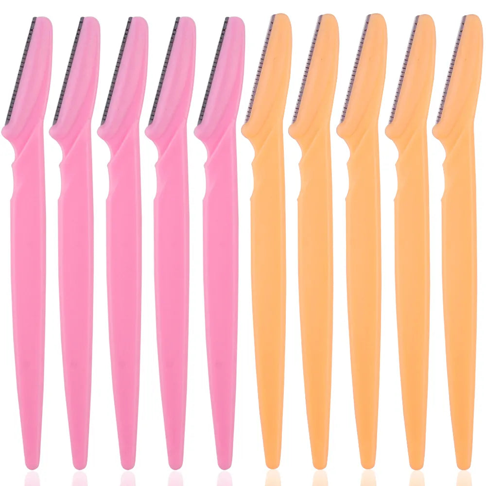 Lot de 10 rasoirs scalpels de Dermaplaning visage - Exfoliant & Rasage