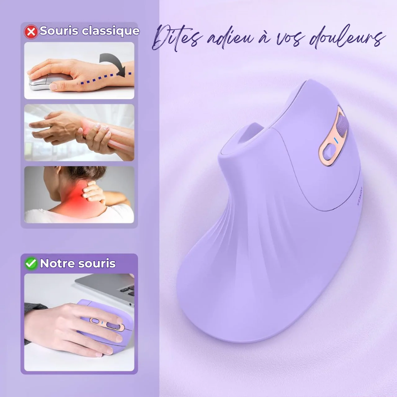 Ergonomic Wireless Pain-Relief Mouse