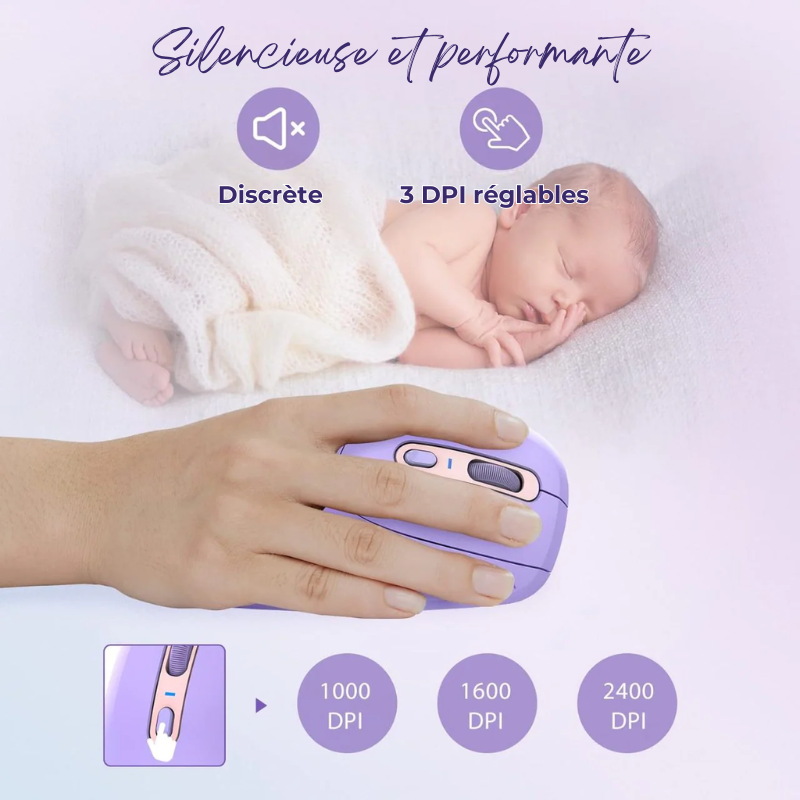 Ergonomic Wireless Pain-Relief Mouse