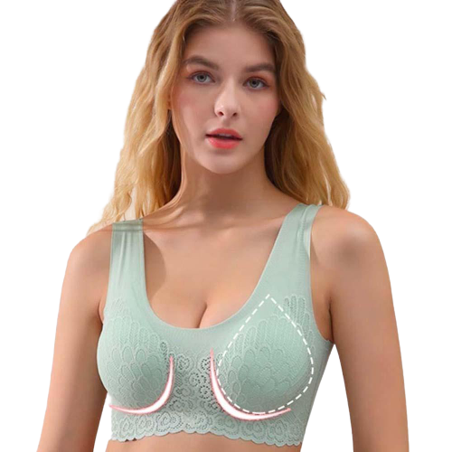 Lot de 3 Brassières Dentelle 5D sans couture