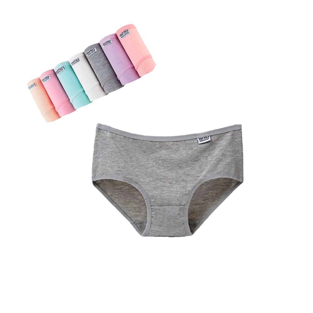 Lot de 7 Culottes en 100% coton