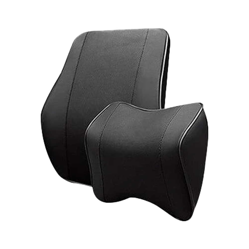 Double oreiller orthopédique pour voiture