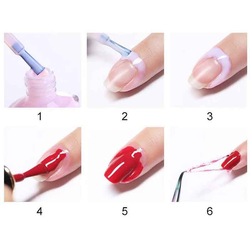 CUTICLE PRO - Vernis protecteur cuticules anti-débordement en latex peel off