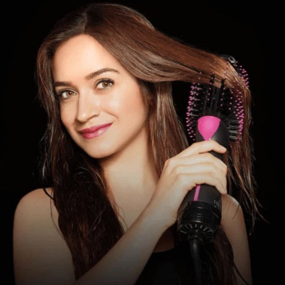 Brosse 3 en 1 - Brosse, Chauffe et Lisse