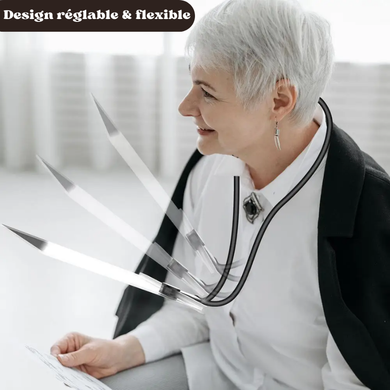 Loupe tour de cou mains libres - Grossissement x3