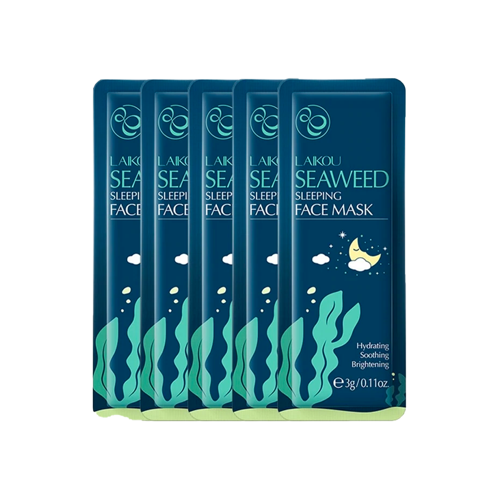 Lot de 5 Masques Hydratants de nuit visage