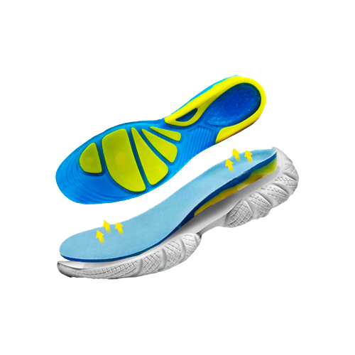 Semelles souples orthopédiques