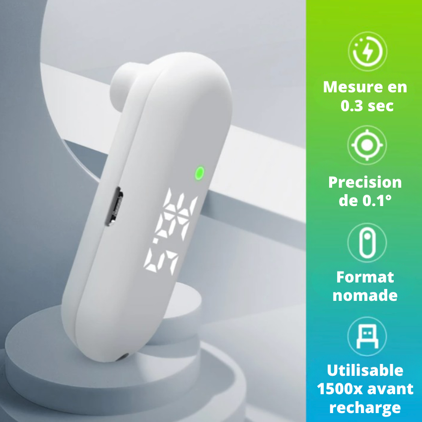 Mini thermomètre infrarouge USB