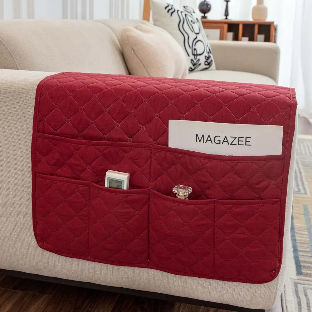 Housse d'Accoudoir Multi Rangements