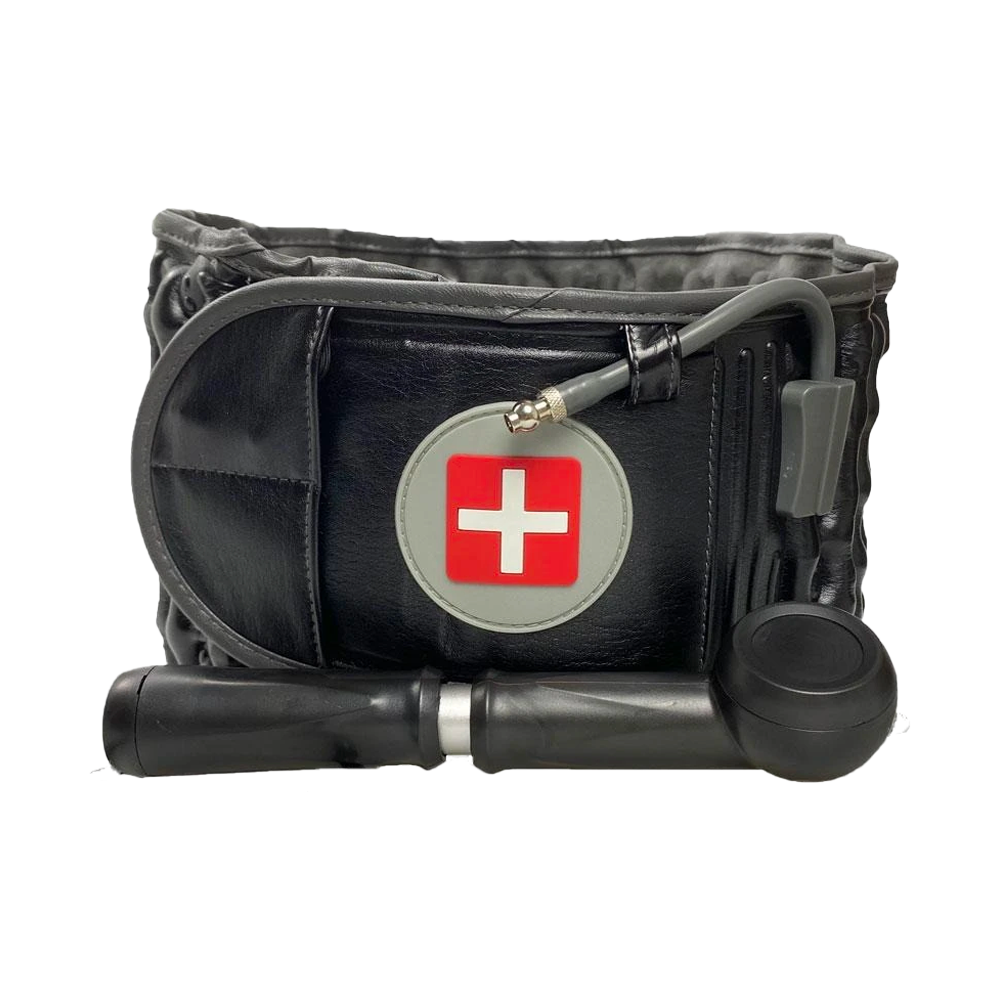 Ceinture gonflable de décompression lombaire